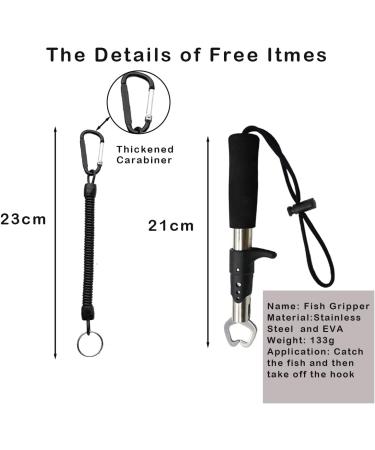 Pfilerso Adjustable Fishing Wader Belt Set - Lip Gripper, Lanyard, Multi-Functional Waist Belt for Fly Fishing, Surfing, Kayaking - Fits 31-58 Waist - Black (3 Pack) - Buy Online on GoSupps.com