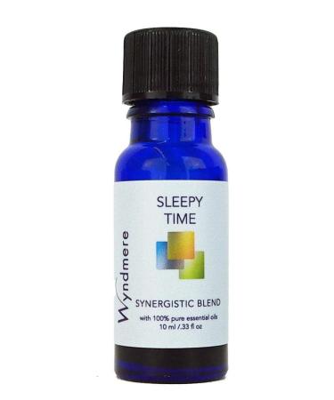 Sleepy Time Essential Oil Blend - Soothing & Relaxing - 100% Pure Therapeutic Quality for Aromatherapy - 10ml - Made in USA