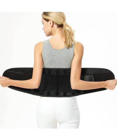 Lbht lordosis support belt waist back support posture correction decompression of the spine in scoliosis sciatic herniated disc.