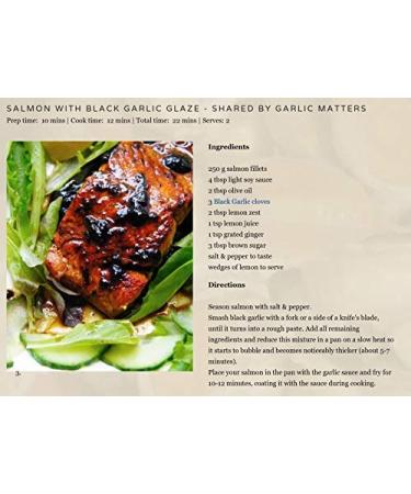 Peeled Black Garlic: Organic American, Aged & Fermented 120 Days - Buy Online on GoSupps.com