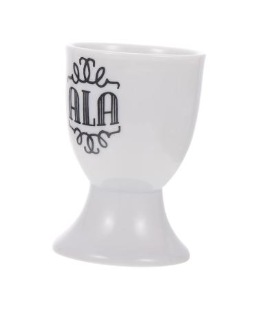 Alipis 1pc Stew Container Poached Tableware Baking Mold Egg Custard Bowl Ceramic Egg Holder to Bake Egg Cup