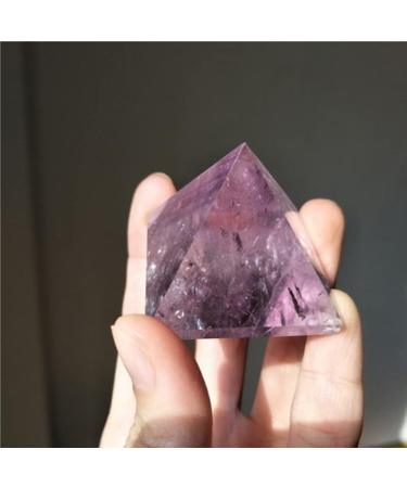 Natural Crystal Rough 40mm Natural Amethyst Purple Quartz Crystal Pyramid Beautiful Natural Crystal Stone QINTINYIN - Buy Online on GoSupps.com