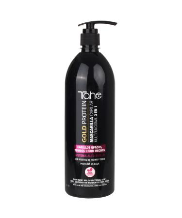 Tahe Gold Protein 3 in 1 Hair Mask for Colored or Highlighted Hair (1000 ml)