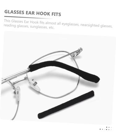 Doitool Knitting Accessories - Metal Shoe Protectors for Glasses & Sunglasses | Comfortable Temple Nylon Frame (5.5x0.7cm) | Earring Glasses Accessories - Buy Online on GoSupps.com