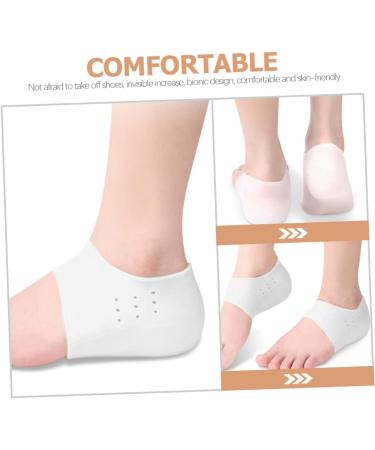NOLITOY Half Shoe Socks - Comfortable Height Increase Insoles for Invisible Heel Lift & Protection - Buy Online on GoSupps.com