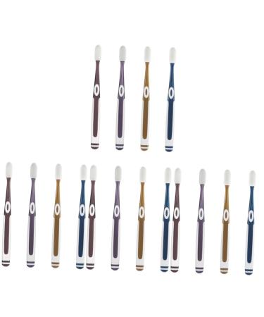FRCOLOR 4 Sets 4pcs Nano Toothbrush Men Toothbrushes Portable Toothbrushes Ultra Soft Toothbrush Tooth Brushes Baby Toothbrush Tool Household Toothbrushes Replacement Head Travel TPU Clean