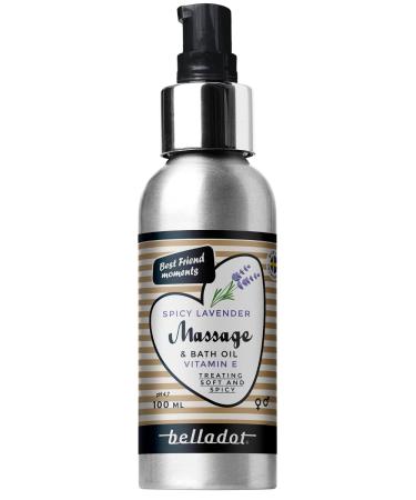 Massage oil Spicy Lavender 100ml Belladot