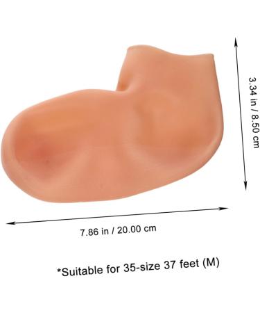 Beavorty 4 Pairs Exfoliating Moisturizing Socks Moisture Enhancing Socks Dry Cracked feet Socks feet Care Socks Cosmetic moisturizing Socks Beauty Socks Dead Skin Socks sebs Heel - Buy Online on GoSupps.com