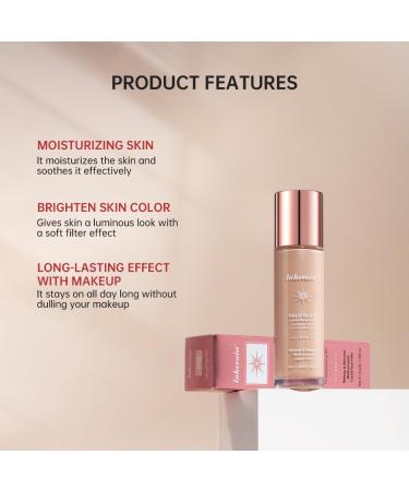 Halo Glow Liquid Face Filter - Complexion Booster for Glowing Skin | Hyaluronic Acid Vegan & Cruelty-Free - 1.06 OZ - Buy Online on GoSupps.com