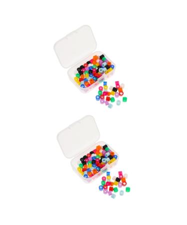 Mobestech 320 STK tooth color code accessories Keywords Measurement devices label meter instrument code minge from silicone color code rings tooth ring appendix plastic pp high pressure different colors x 2 pieces 0.3x0.3cmx2pcs