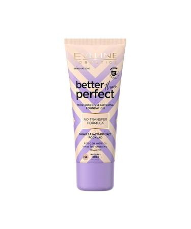EVELINE COSMETICS BETTER THAN PERFECT WITHOUT TRANSFER MAKE-FOUNDATION 04