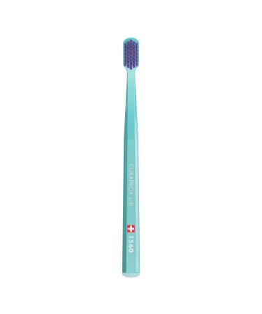 Curaprox Toothbrush CS 1560 Soft - Manual toothbrush for adults with 1560 Soft CUREN bristles - Random color