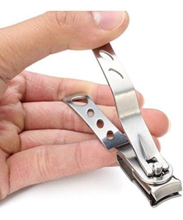 Staccatory Stainless Steel Nail Tips Clipper Trimmer Manicure Nail Art Toe Clippers - Buy Online on GoSupps.com