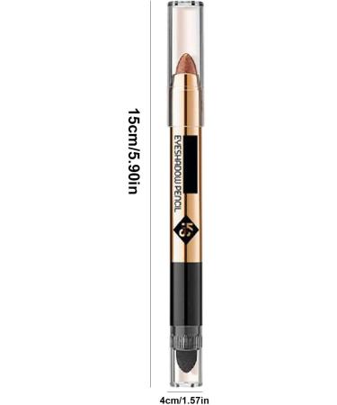 2 Shadow Pencil | Waterproof Long Lasting Eyeshadow Stick for Women Girls 2 in 1 Eyeshadow Stick Gives You Up to 12 Hours of Smudge-Proof Eyeshadow Makeup Milk Tea Brown Shzons 2 Pcs 03#milk Tea Brown - Buy Online on GoSupps.com