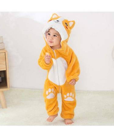 COOKY.D Unisex Winter Hooded Romper Jumpsuit 18-24 Months - Dog Print - Buy Online on GoSupps.com