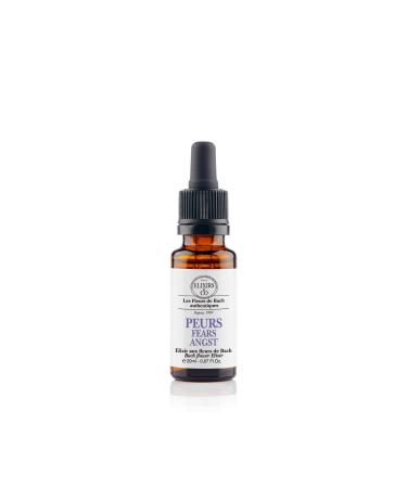Elixirs & Co Elixirs & Co - Ready-to-Use Organic Fear Remedy Unique Blend of Bach Flowers 20ml - Anxiety Calm Distress Soothing Effect - 100% Natural Bach Flower Remedy - Made in France