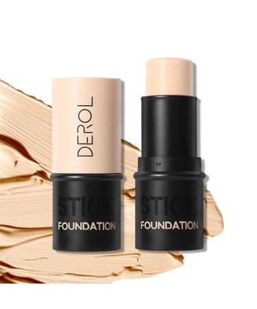 WAITLOVER DEROL Concealer Foundation Stick Oil Natural Cream Long Lasting Liquid Y4U4 Hydration bb Foundation Isolati Moisturizing