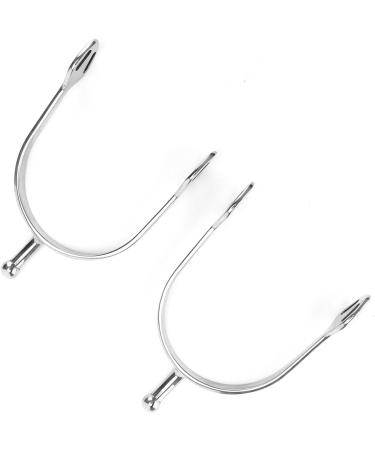 2PCS Horse Spurs West Cowboy Horse Boot Spurs Round Head English Spur Harmless to The Horse for Horsemanship Lovers - Buy Online on GoSupps.com