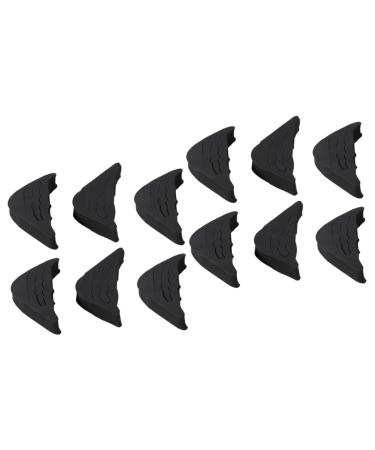 Gatuida 6 Pairs Forefoot Pads Forefoot Cushion Shoe Insert Shoes Insoles Thexstance Insoles Thicken Insoles Shoe Head Plugs Durable Insoles High Heel Floor Mat Toe Cap Women's