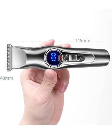 Professional Hair Clippers - LDC Display Cordless USB Charging for Haircuts & Beard Trimming | Retro Design for Barber Shops - Buy Online on GoSupps.com