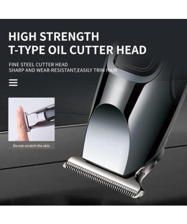 Professional Rechargeable Hair Clippers - Cordless Electric Hair Trimmers with LED Display - 2 Speeds Hair Cutting Kit (Gold - Buy Online on GoSupps.com