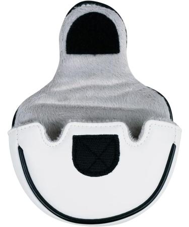 Hireko White Mallet Putter Headcover - Premium Golf Club Protection - Buy Online on GoSupps.com