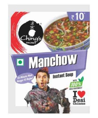 Ching's Secret Manchow Instant Soup (Pack of 20) Manchow Instant Soup Pack of 20