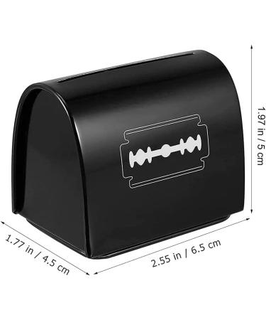 Portable Razor Blade Disposal Case - Sealed Design for Safe Storage & Disposal | International Shipping Available - Buy Online on GoSupps.com