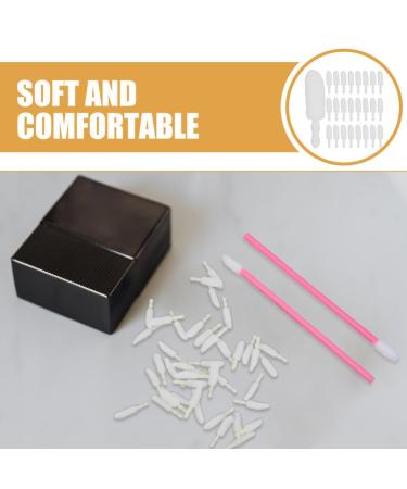 NOLITOY 500pcs Disposable Lip Brush Replacement Heads - Flocking Lip Gloss & Lipstick Applicators for Perfect Makeup Tools - Buy Online on GoSupps.com