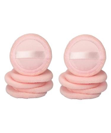 Beaupretty 10 pcs foundation powder puff soft powder puff bath sponges esponjas para maquillaje makeup sponges for foundation powder puff with face powder puff powder foundation multicolor Size 1x2pcs Orangex2pcs