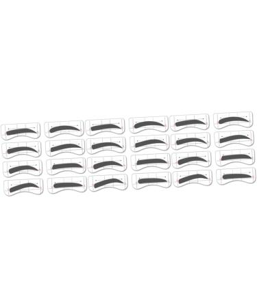 Didiseaon 96 Pairs 8 Eyeshadow Eyebrow Pattern Eyebrow Stencils Eyebrow Card Template Sticker Eyebrow Trimming mediumx3pcs As Shownx3pcs - Buy Online on GoSupps.com