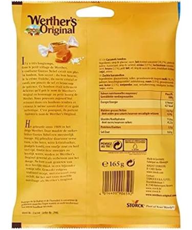WERTHER S ORIGINAL Soft Bag 165 g Pack of 4 - Buy Online on GoSupps.com