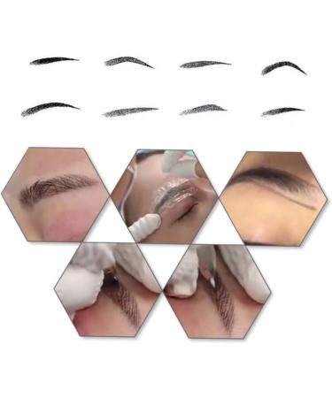 Gogogmee Pen Coffee Manual Positioning Kit Dark Practice Rings Ruler Eyebrow Three-point Cup and Skin - Buy Online on GoSupps.com