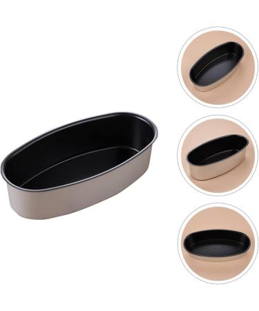 Zerodeko Mold Carbon Steel Cheese Pans Bread Tin Mini Cakes Mini Saucepan Baking Pan Bread Meatloaf Pan Kitchen Baking Tool Toast Loaf Pan Stainless Round Aluminum Alloy Oven D08 Bread Pan Silver 22.5X11.4X5.8CM - Buy Online on GoSupps.com
