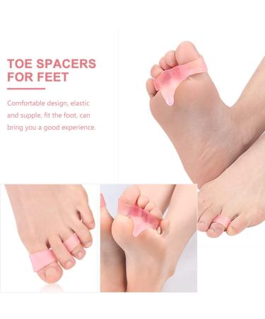 4 Pairs Toe Straighteners & Separators Set | Healeved Tools Clip Board | Bunion Correctors for Women & Men - Buy Online on GoSupps.com