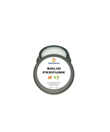 Solid Perfume #17 Inspired by Black Opium Women's Portable Non-Spill Fragrance Concentrated Long Lasting 7gm / 0.25 oz - Buy Online on GoSupps.com