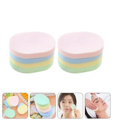 Fomiyes 8-Pack Facial Sponges | Cosmetic Spa Cleaning & Makeup Removal | Premium Face Sponges for Women & Girls - Buy Online on GoSupps.com