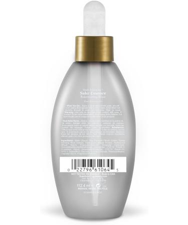 OGX Youth Enhancing + Sake Essence Rejuvenating Elixir with Dropper 3.8 Ounce Bottle - Buy Online on GoSupps.com