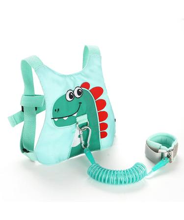 Green Toddler Leash & Anti-Lost Wrist Link for Baby Walking Safety | Boys/Girls Travel Harness - Buy Online on GoSupps.com