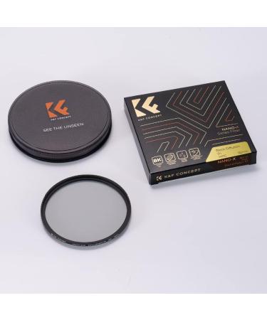 K&F Concept 49mm Black Diffusion 1/4 Filter Mist with Multi-Layer Coatings for Cinematic Video & Portrait Photography - Buy Online on GoSupps.com