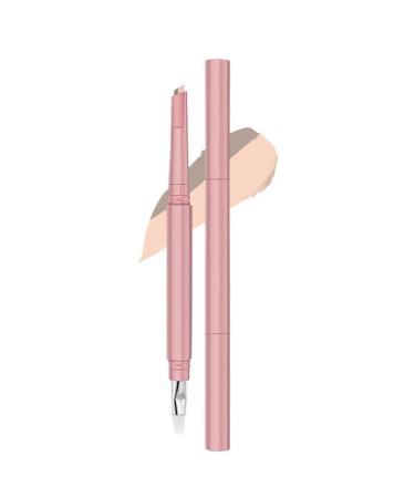 GjnjfdF Illuminating Eye Pencil - Double Ended Anti-Flake Illuminator | 2-in-1 Contour Cream and Eyeliner for Enhanced Facial Beauty Daily and Date Makeup