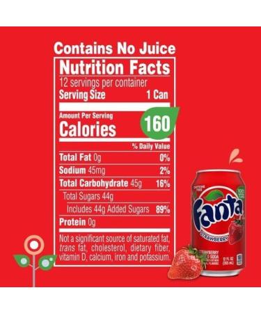  VEIOK American Drinks Variety - USA Fanta Four Flavours - Berry Pineapple Grape & Strawberry - 6 Cans of Each Flavour (24 Total) (355ml)Q - Buy Online on GoSupps.com