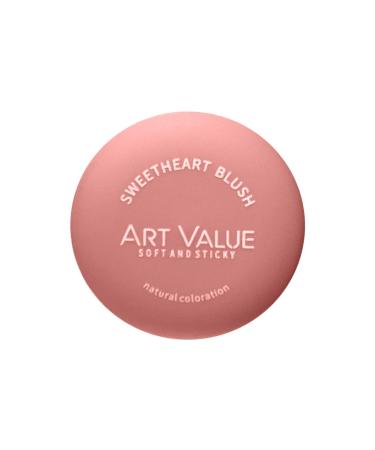 Powder Blush Matte Powder Blusher Cream Natural And Versatile Powder Blusher Pseudo sweetheart Natural Silky Finish - Luminous Pressed Mineral Powder Blush (4# 20g)