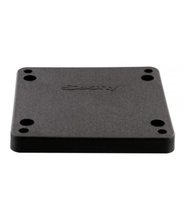 Scotty #1036 Mounting Plate Only for #1026 Swivel Mount , BLACK
