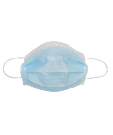 Intco Medical Procedure Face Mask with Earloops - Blue (Box of 50) - Buy Online on GoSupps.com