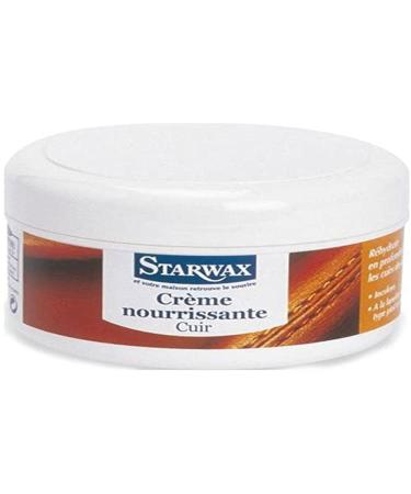 STARWAX - Nourishing leather cream - Care and preserves suppleness and shine - With lanolin and neatsfoot oil - I