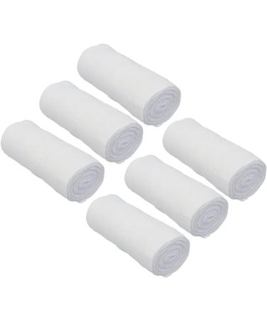 Hemoton 12 Rolls Elastic Guaze Tape for First Aid | Stretched Pressure Care Cloth for Sprains | International Shipping Available - Buy Online on GoSupps.com