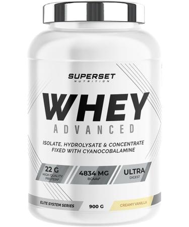 Superset Nutrition Fitness en energieprogramma 100 Whey Protein Advanced 900g Creamy Vanilla No Pump Xtreme Mojito - Buy Online on GoSupps.com