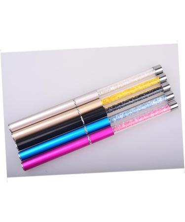minkissy Acrylic Nail Brush Nail Dotting Pen Nail Drawing Pen Nail Art Polish Pens Nail Art Pen Manicure Tools Nail Art Tools Nail Tools Painting Pen Pull Wire Nail Polish Carved Marker Pen medium Silver - Buy Online on GoSupps.com