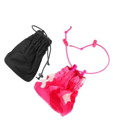 WOONEKY 2pcs Curling Mask Hair Dryer Hair Drier Curly Hair Blow Dryer Travel Blow Dryer Hair Blower Canvas